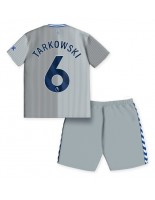 Everton James Tarkowski #6 Alternativní dres pro děti 2023-24 Krátký Rukáv (+ trenýrky)